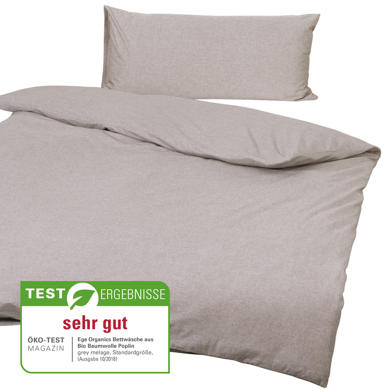 Ege Organics Bettwäsche Set aus Bio Baumwolle Poplin