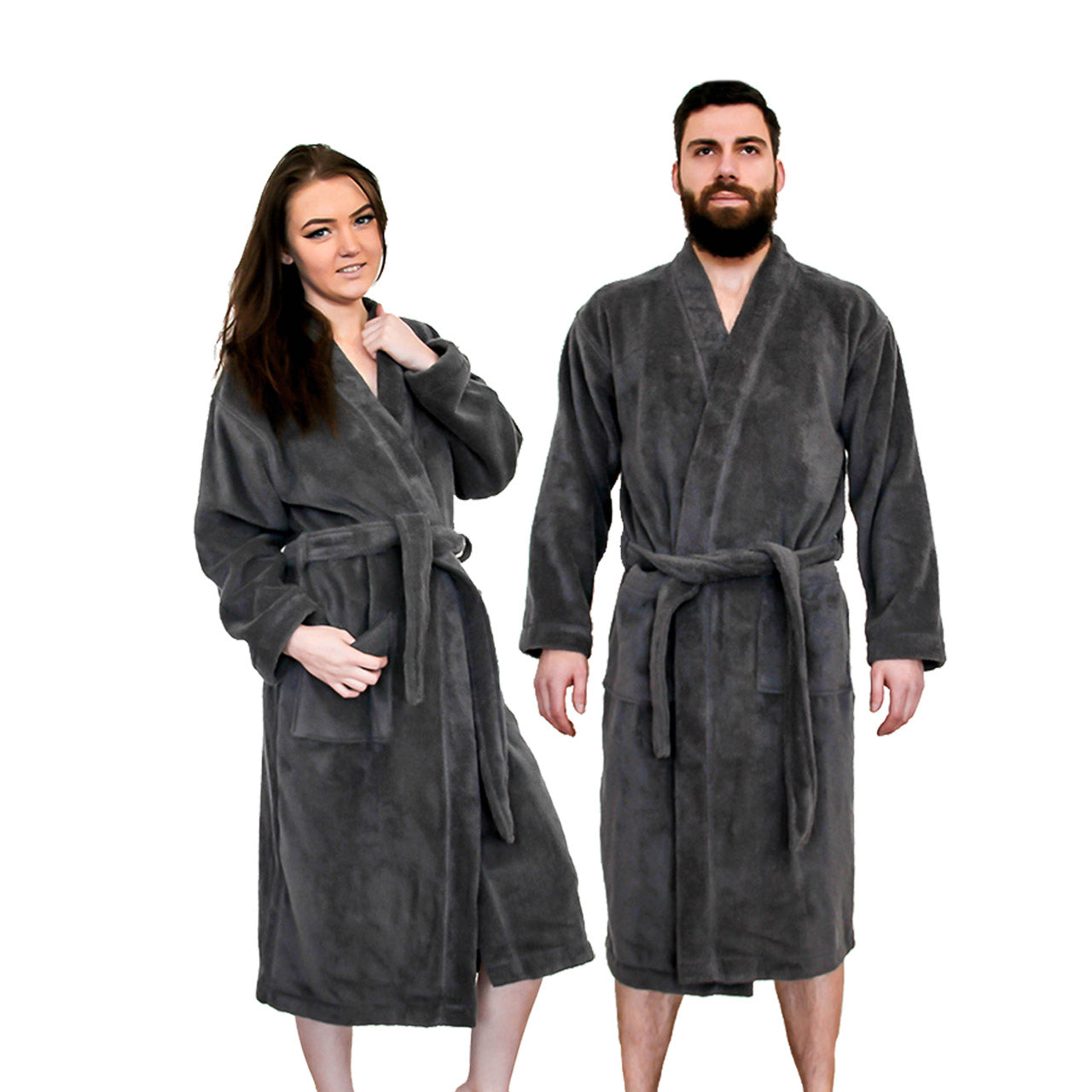 Ege Organics Frottee Unisex Bademantel aus Bio Baumwolle