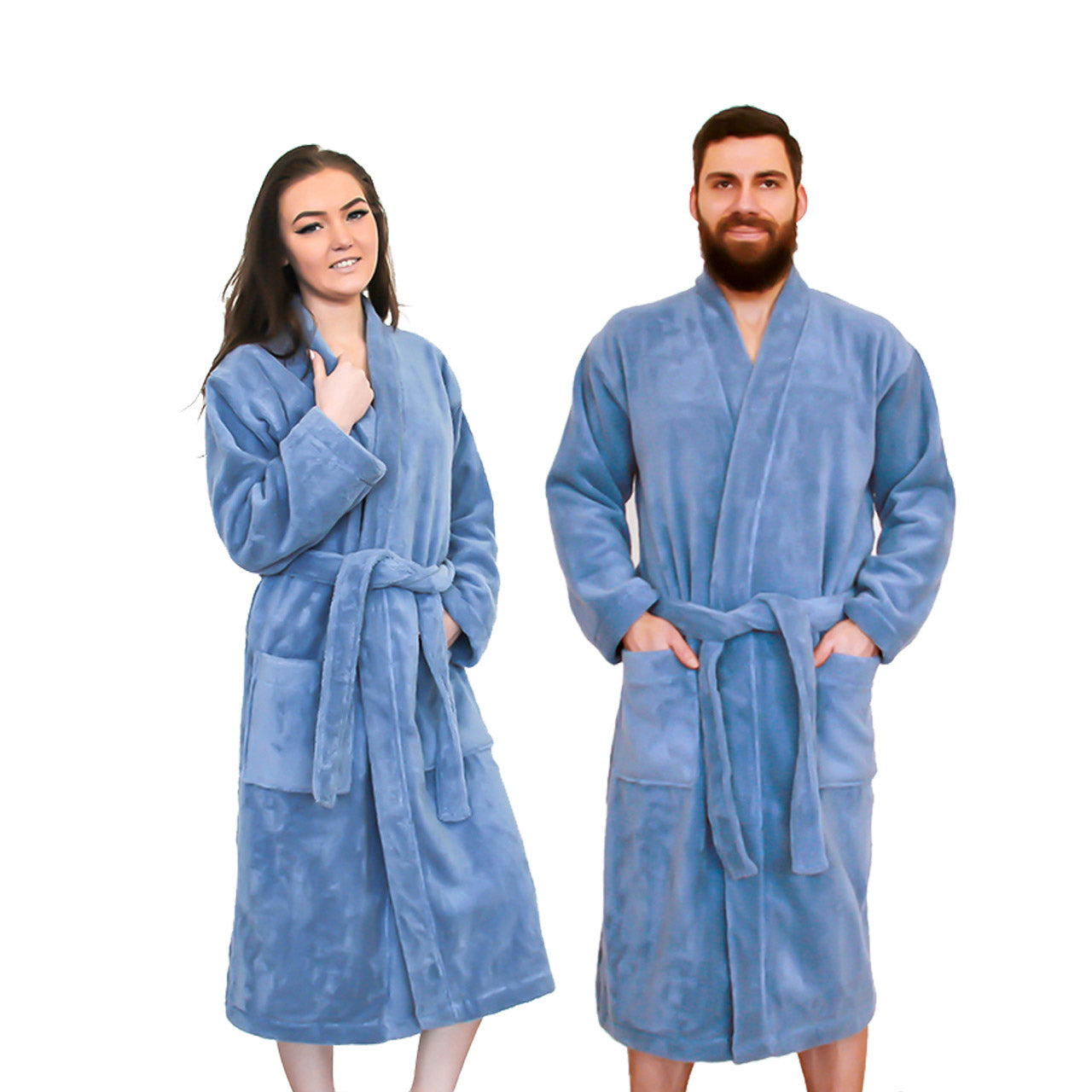 Ege Organics Frottee Unisex Bademantel aus Bio Baumwolle