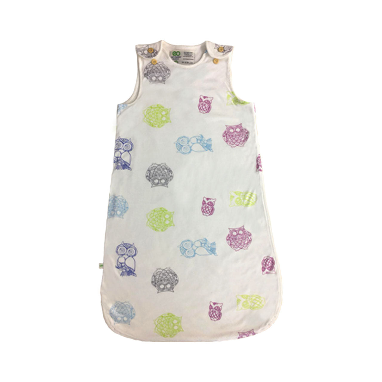 Ege Organics Kurzarm Babyschlafsack aus Bio Baumwoll Frottee