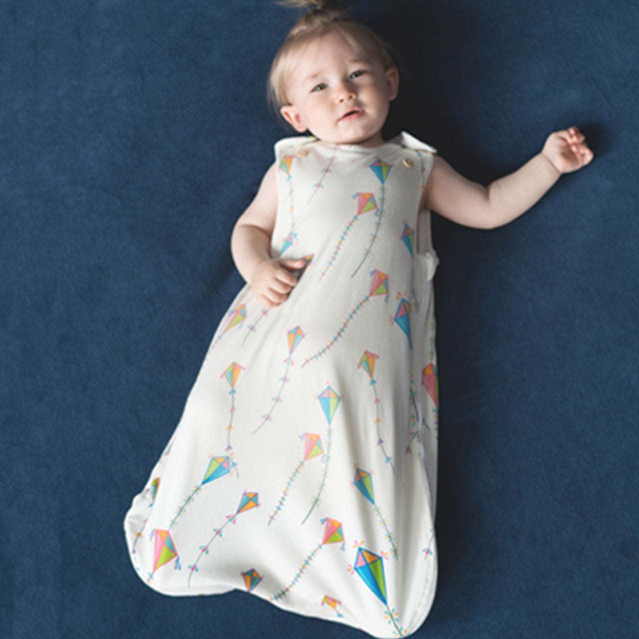 Ege Organics Kurzarm Babyschlafsack aus Bio Baumwoll Frottee