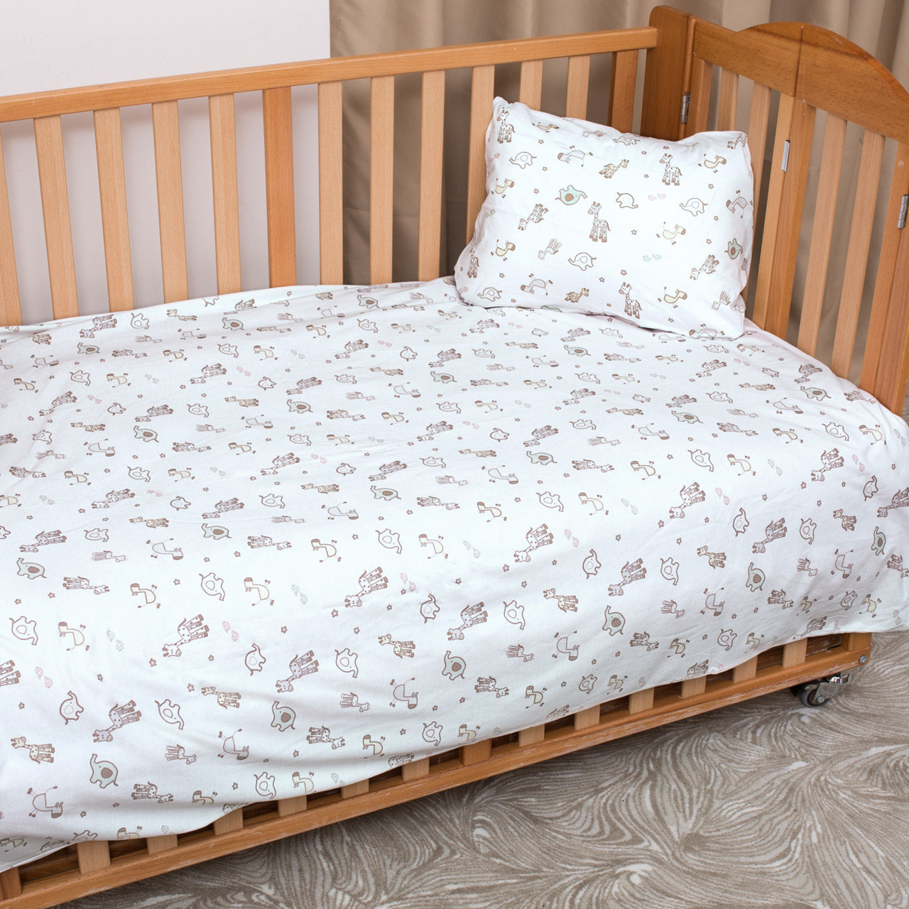 Ege Organics Bettwäsche Set für Kinder aus Bio Baumwolle Jersey