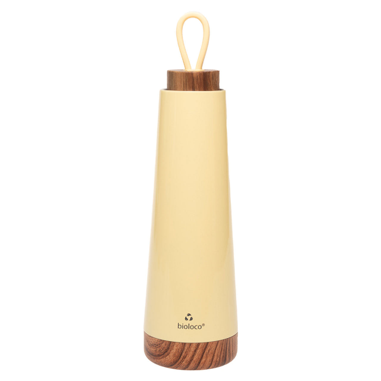 Bioloco Loop isolierte Trinkflasche aus Edelstahl 0.5l