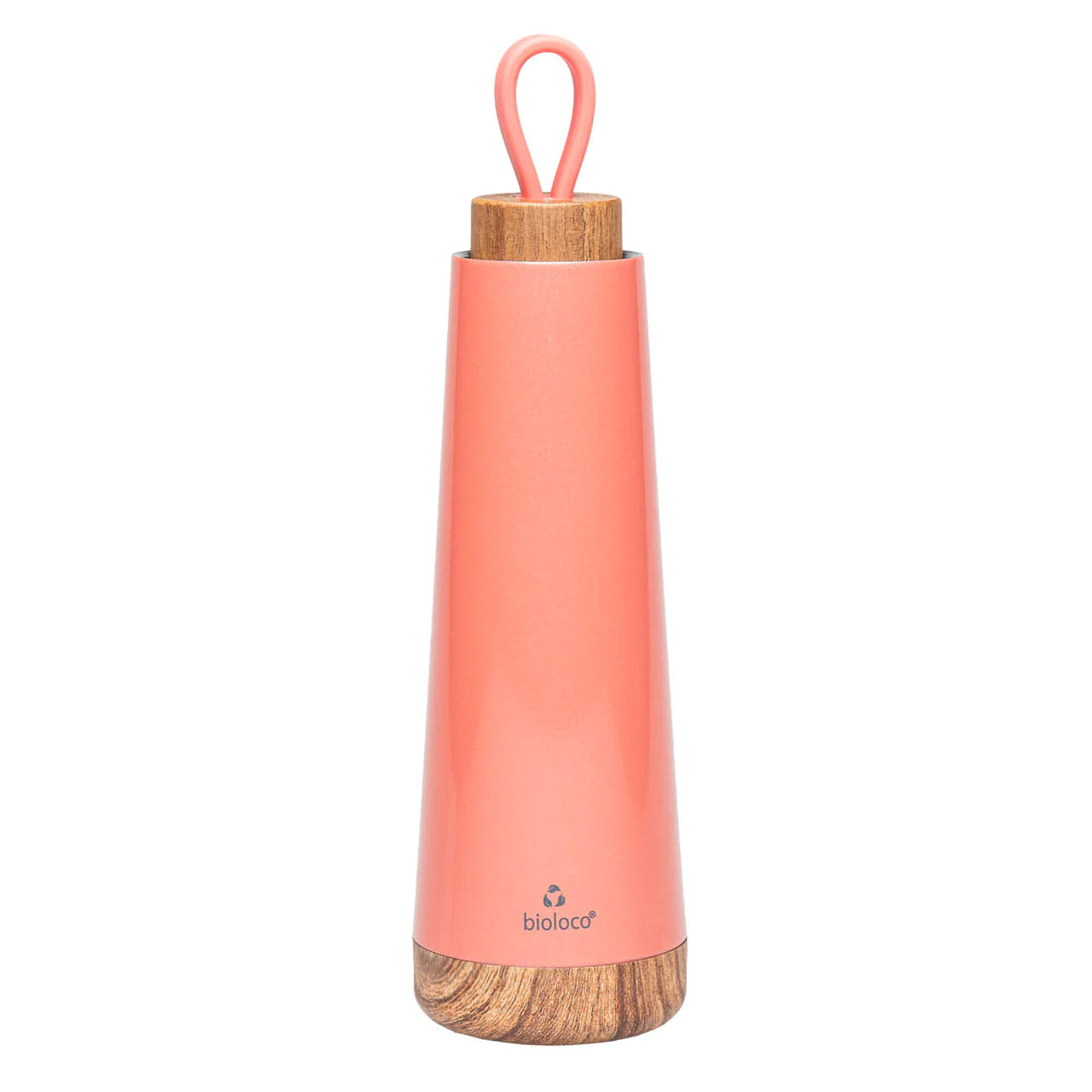 Bioloco Loop isolierte Trinkflasche aus Edelstahl 0.5l
