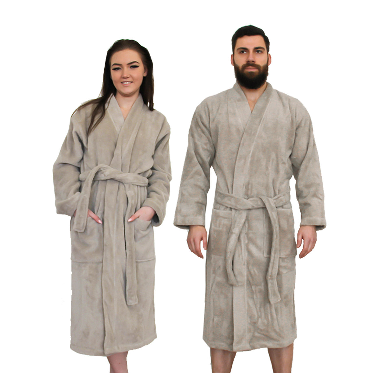 Ege Organics Frottee Unisex Bademantel aus Bio Baumwolle