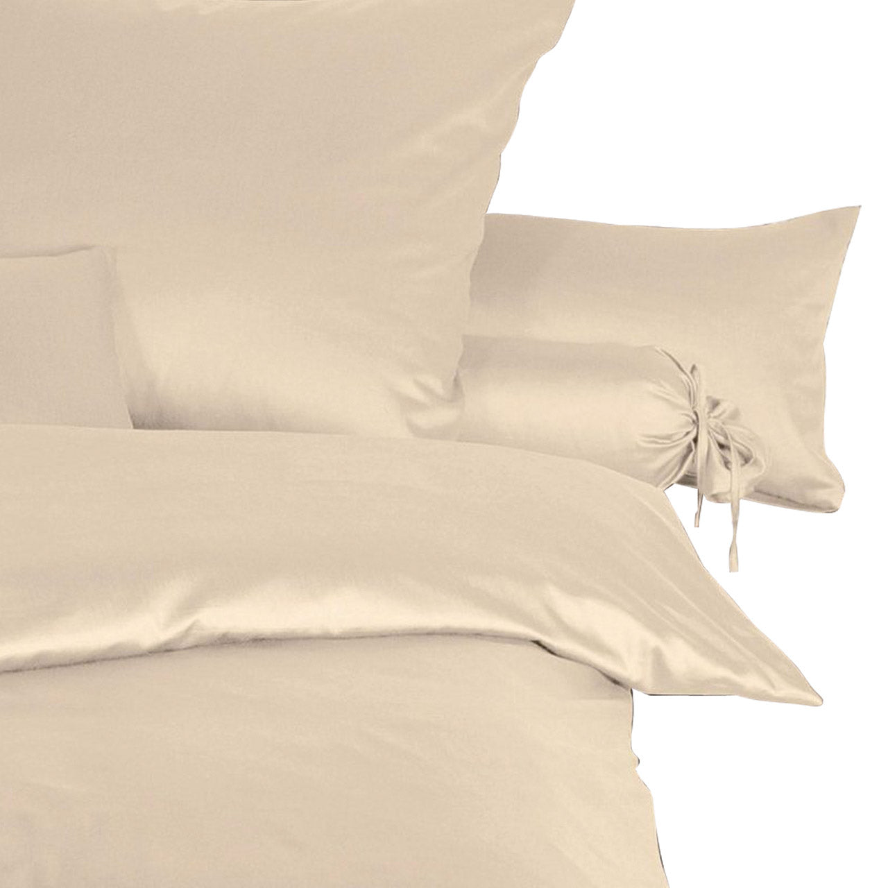 Janine Colors Kissenbezug für Nackenrollen aus Baumwolle