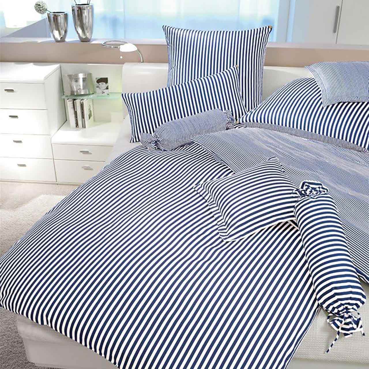 Janine Sensitive Dream Wendekissenbezug aus Baumwoll Satin