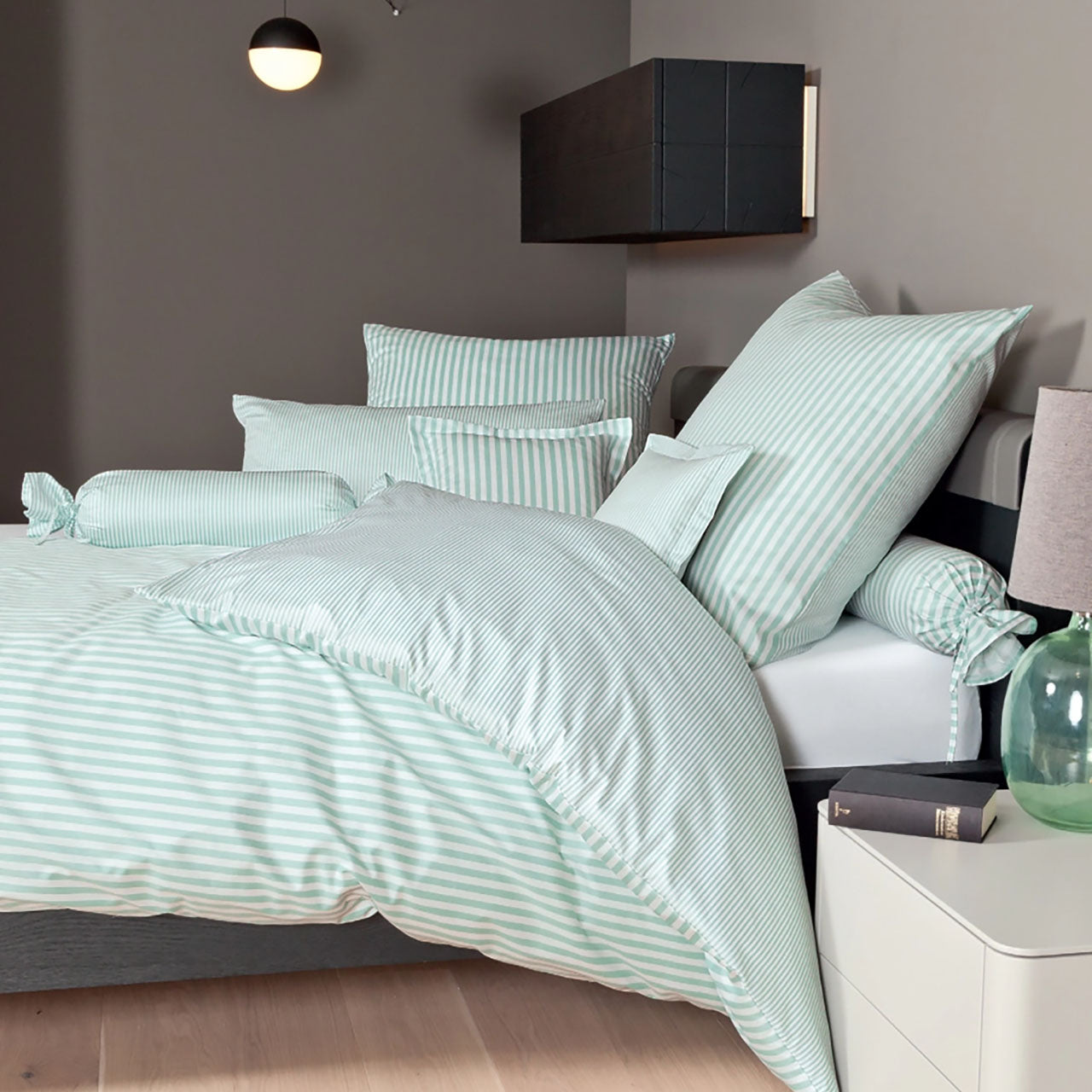 Janine Sensitive Dream Wendekissenbezug aus Baumwoll Satin