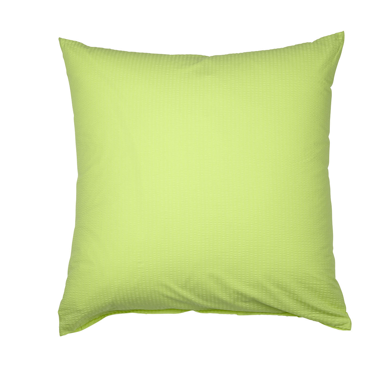 Janine Sensitive Uni Kissenbezug aus Baumwoll Seersucker