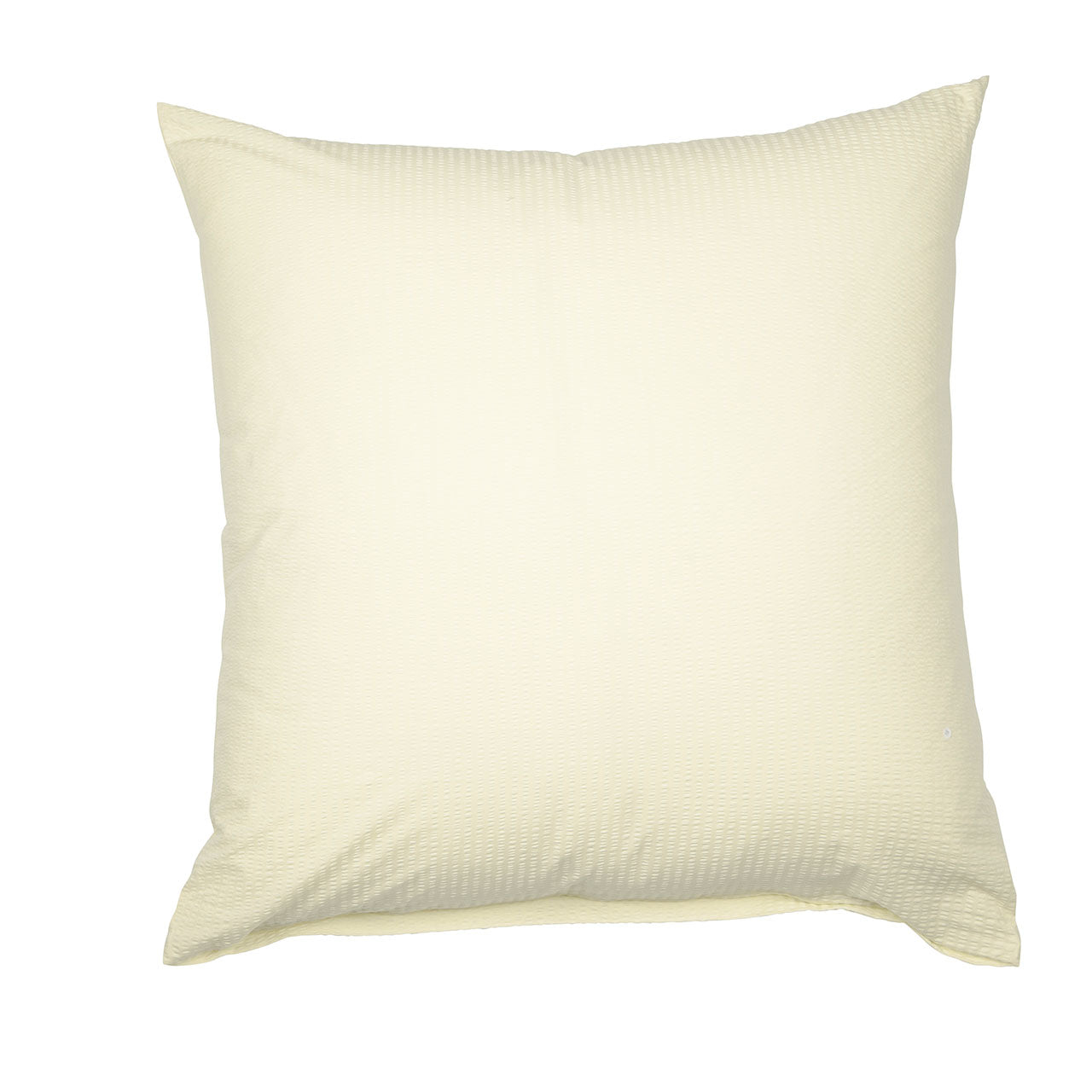 Janine Sensitive Uni Kissenbezug aus Baumwoll Seersucker