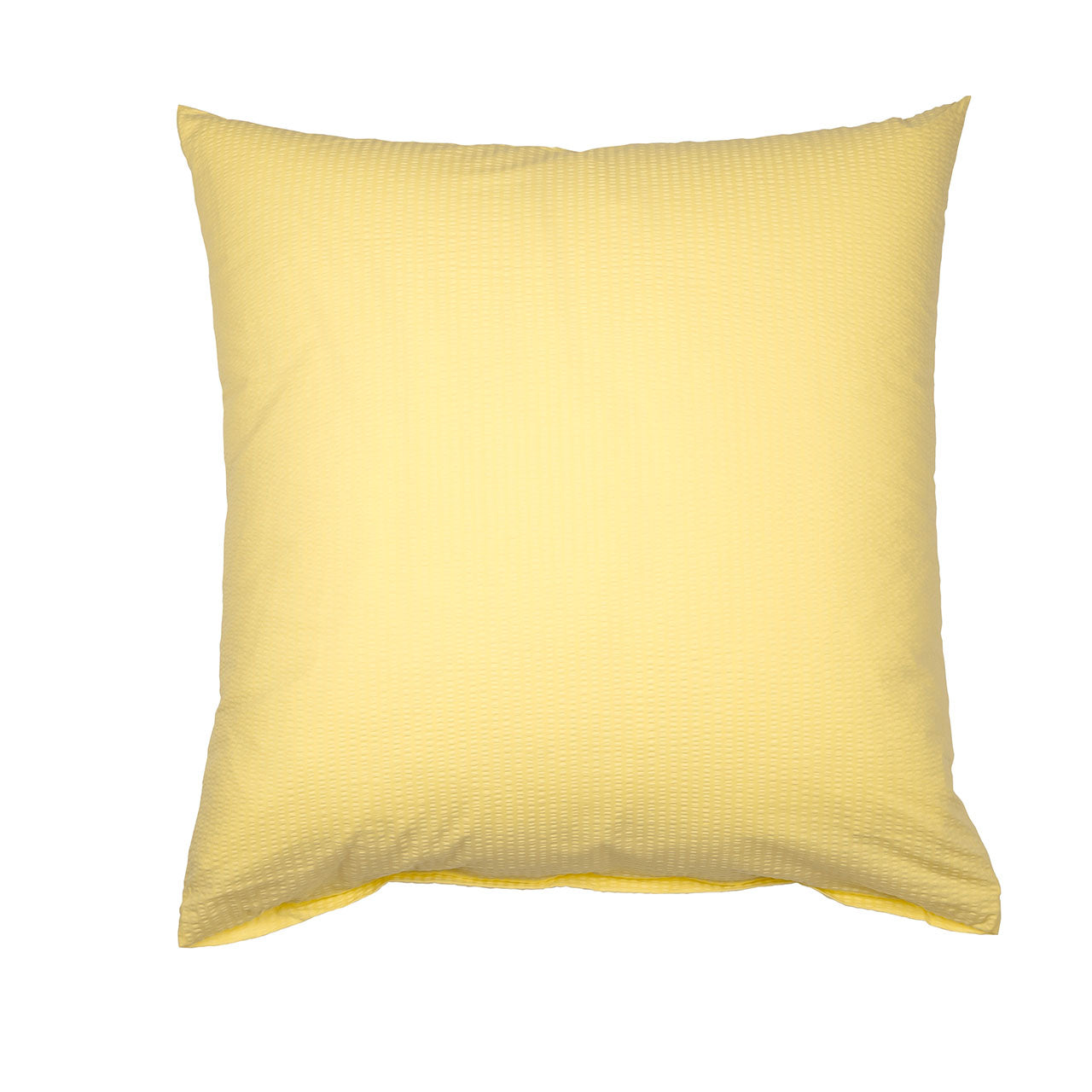 Janine Sensitive Uni Kissenbezug aus Baumwoll Seersucker