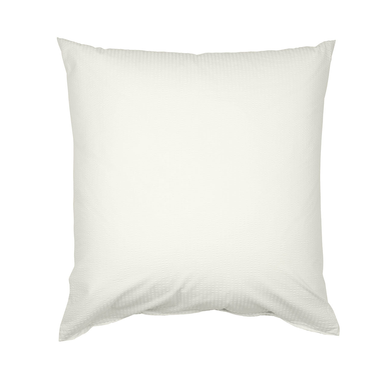 Janine Sensitive Uni Kissenbezug aus Baumwoll Seersucker