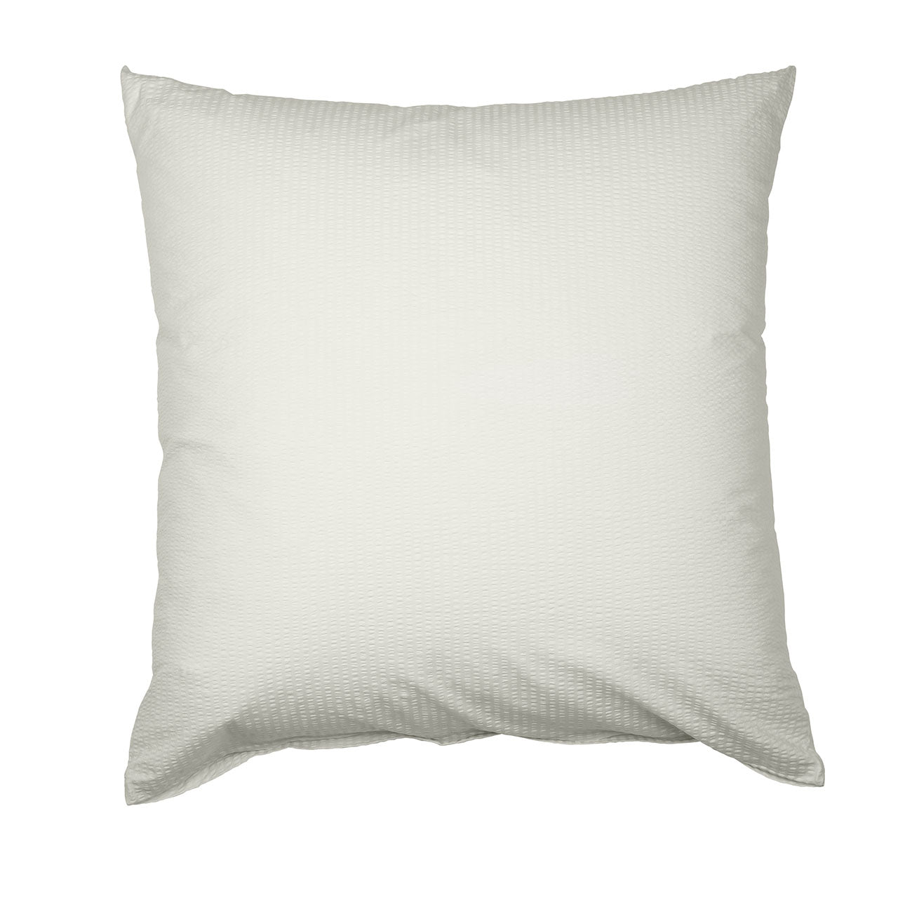Janine Sensitive Uni Kissenbezug aus Baumwoll Seersucker