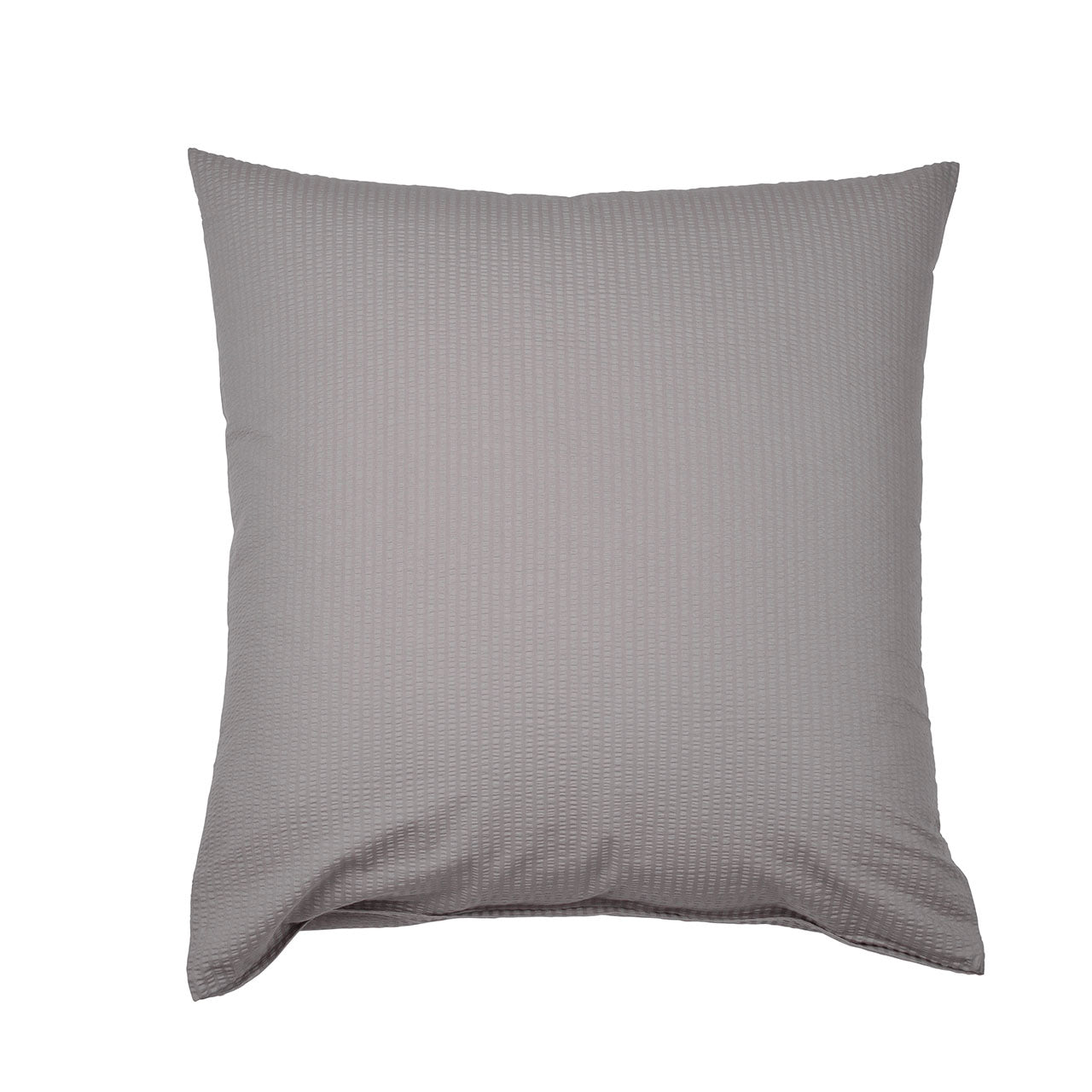 Janine Sensitive Uni Kissenbezug aus Baumwoll Seersucker