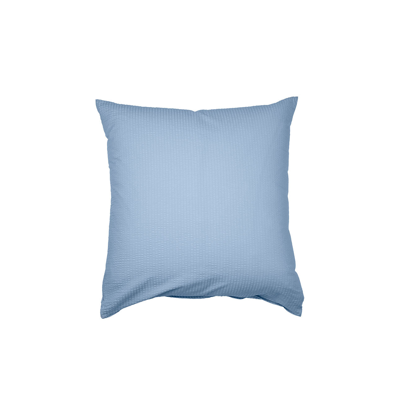 Janine Sensitive Uni Kissenbezug aus Baumwoll Seersucker