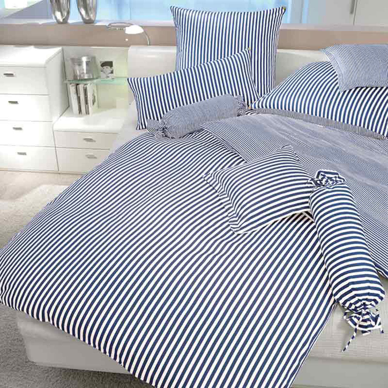 Janine Sensitive Dream Bettwäsche Set aus Baumwoll Satin