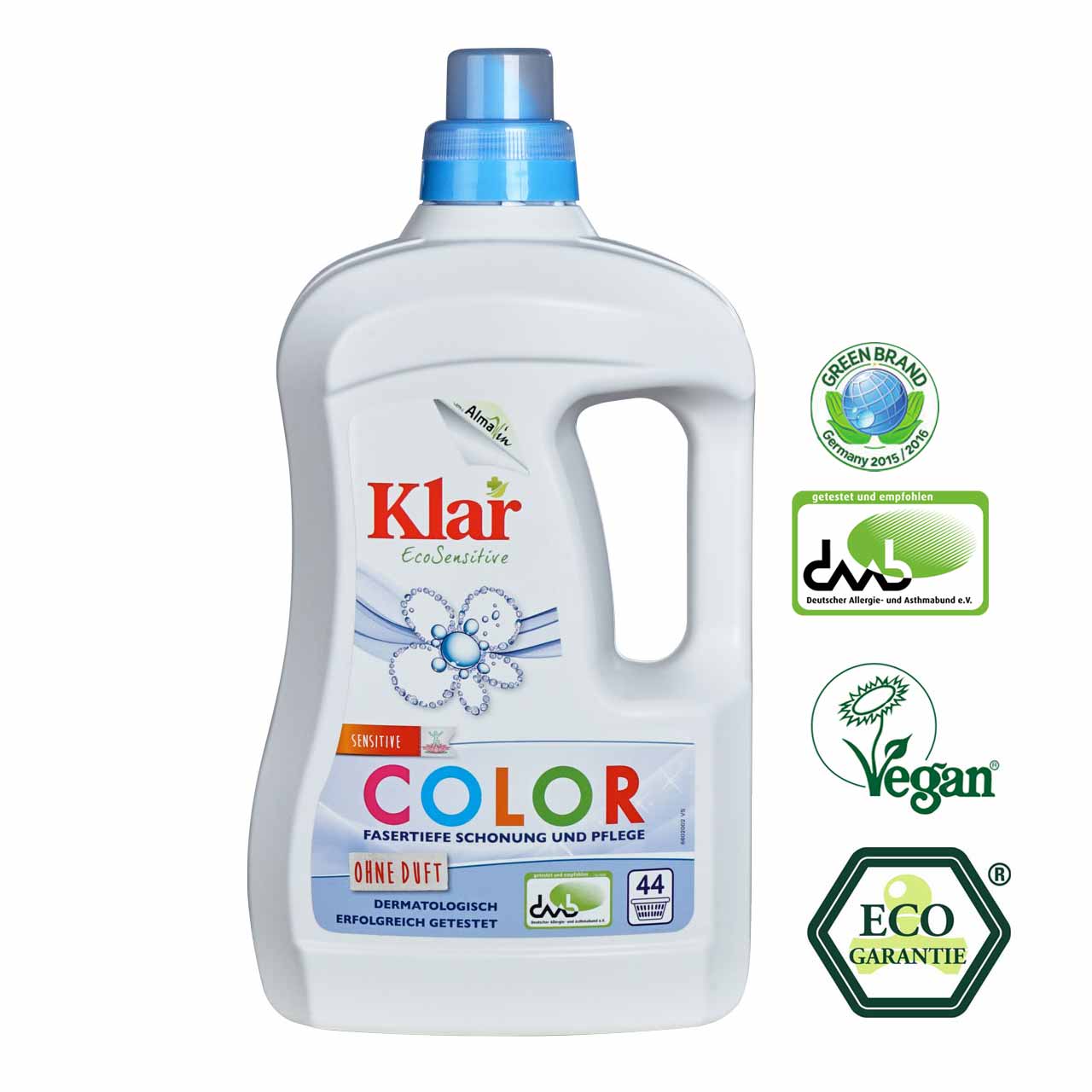 Klar Basis Sensitive Color Waschmittel
