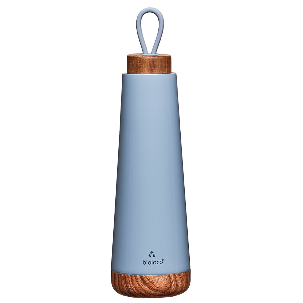 Bioloco Loop isolierte Trinkflasche aus Edelstahl 0.5l