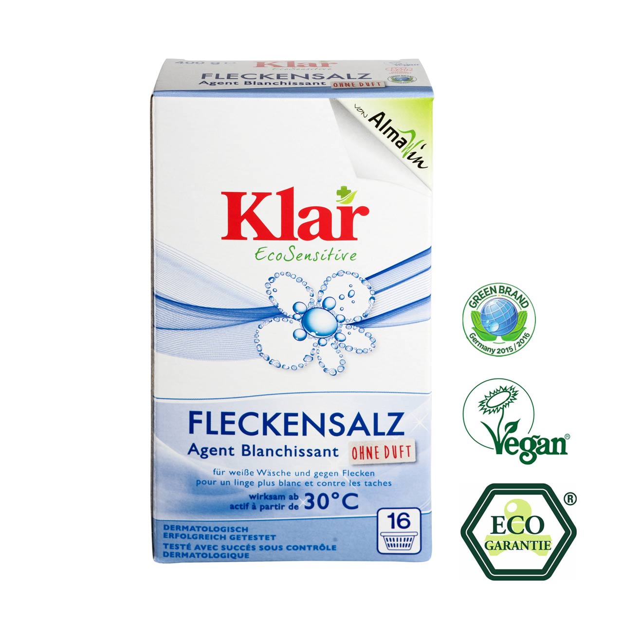 Klar Fleckensalz