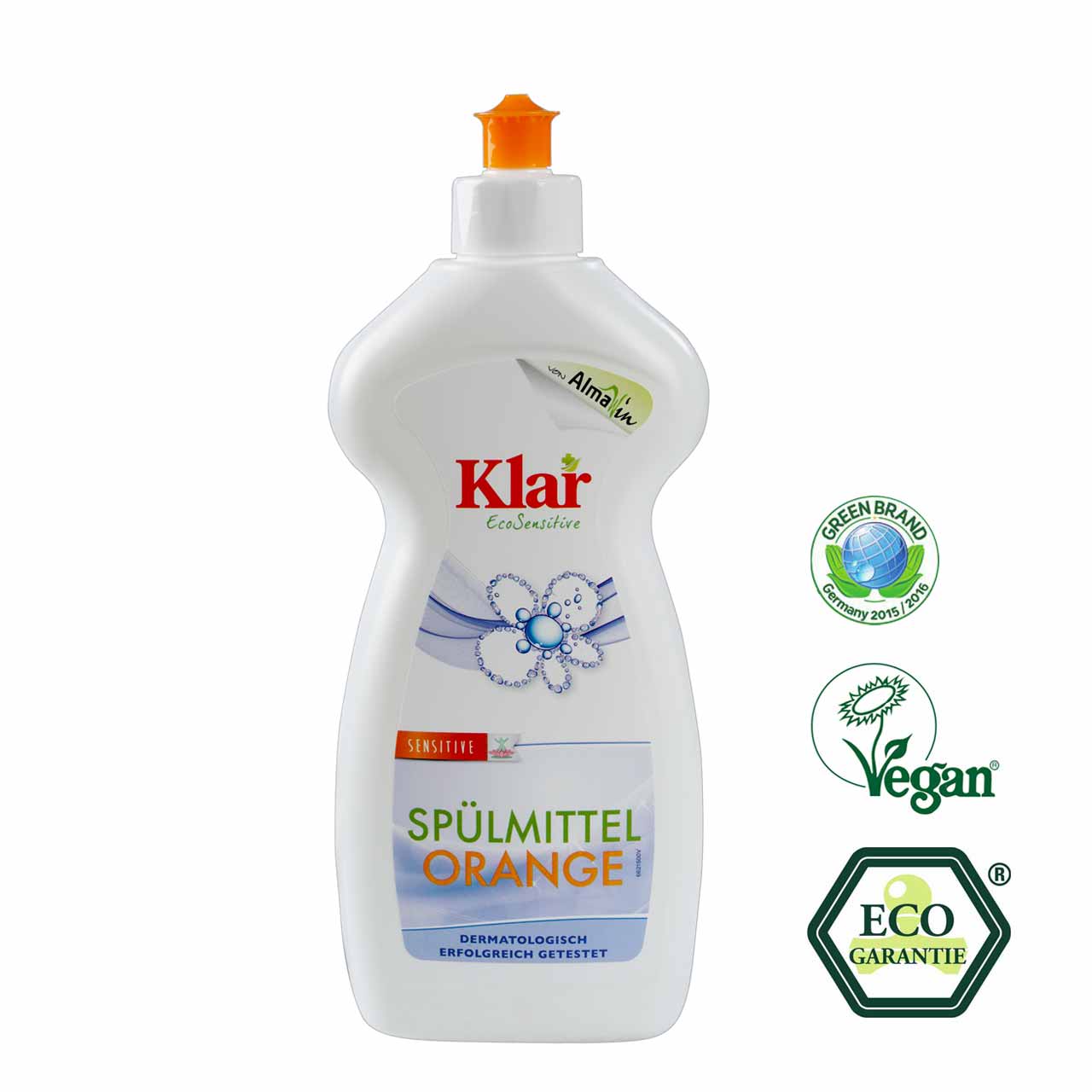 Klar Spülmittel orange