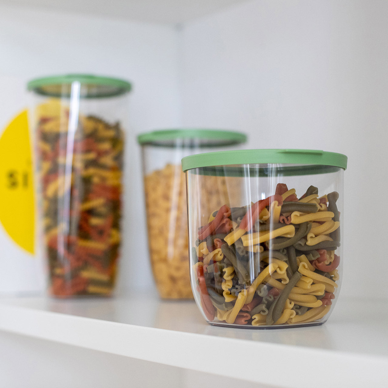 Koziol Connect Dry Storage Vorratsdose aus Bio Plastik