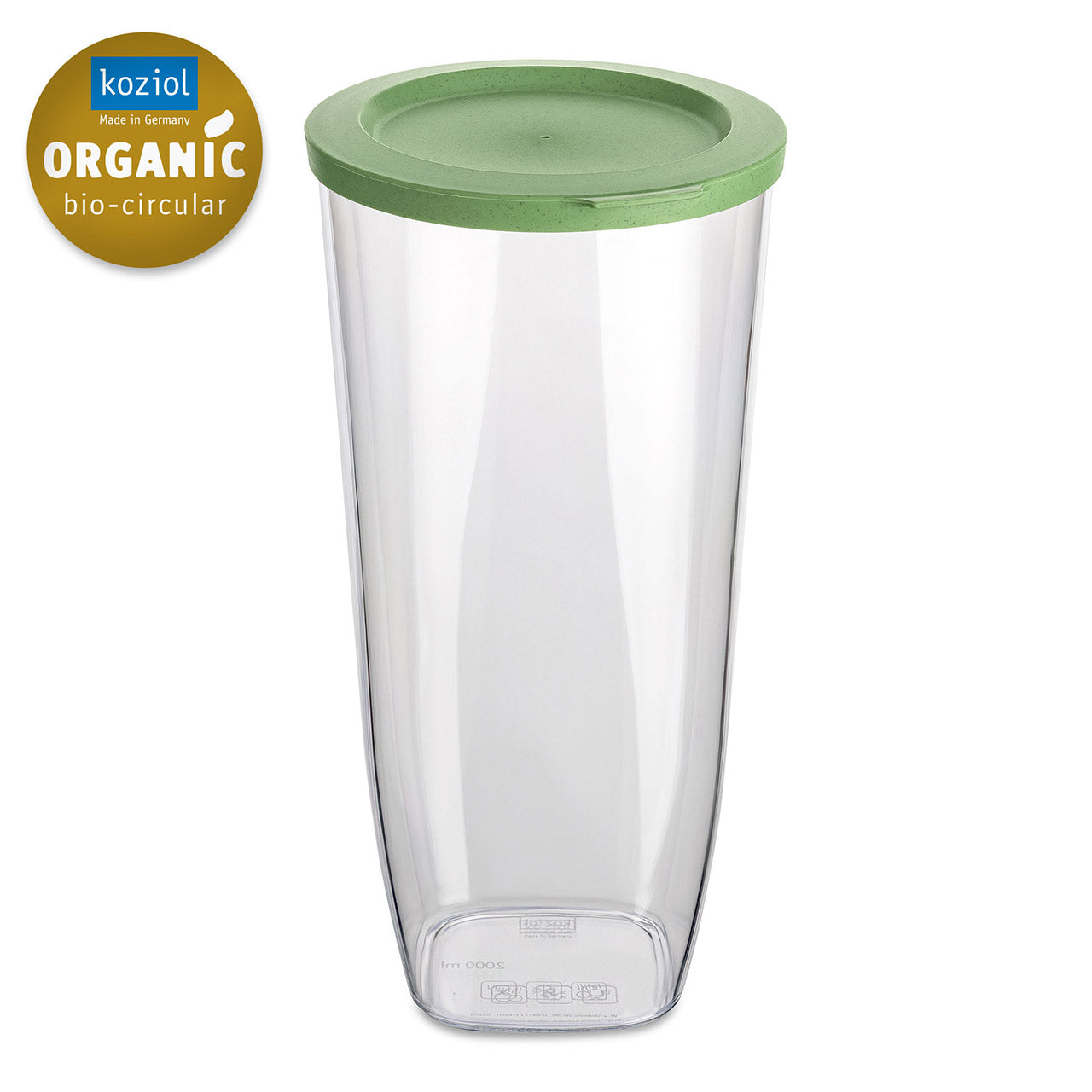 Koziol Connect Dry Storage Vorratsdose aus Bio Plastik