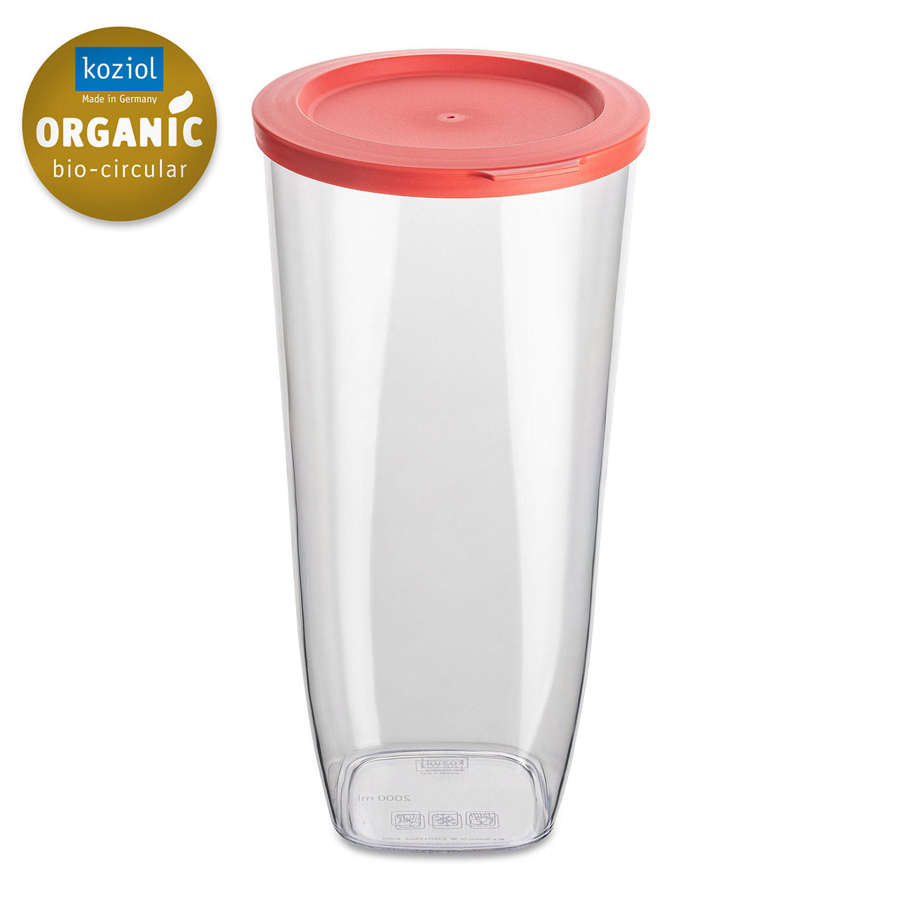 Koziol Connect Dry Storage Vorratsdose aus Bio Plastik