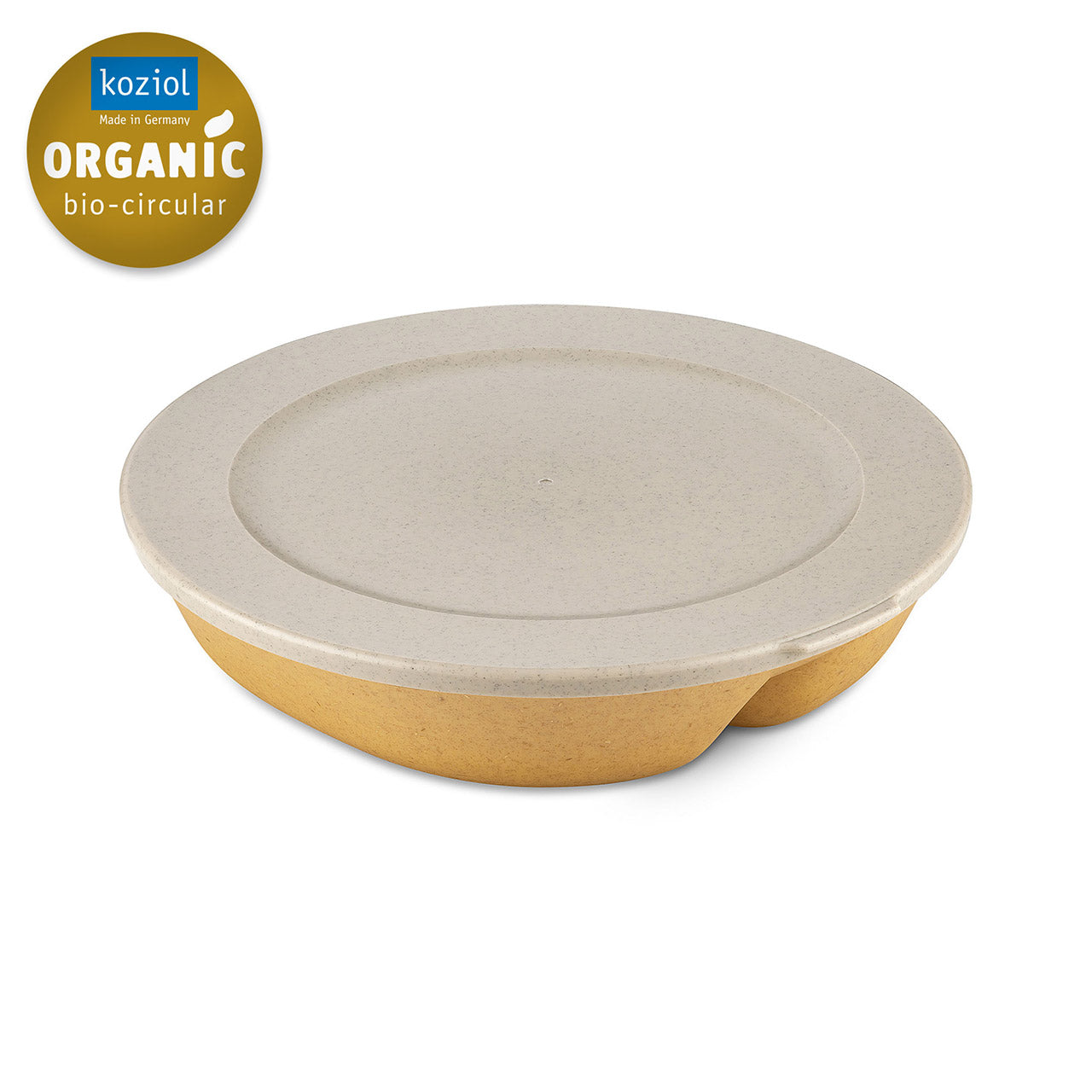 Koziol Connect Separee Menüteller mit Deckel aus Bio Plastik