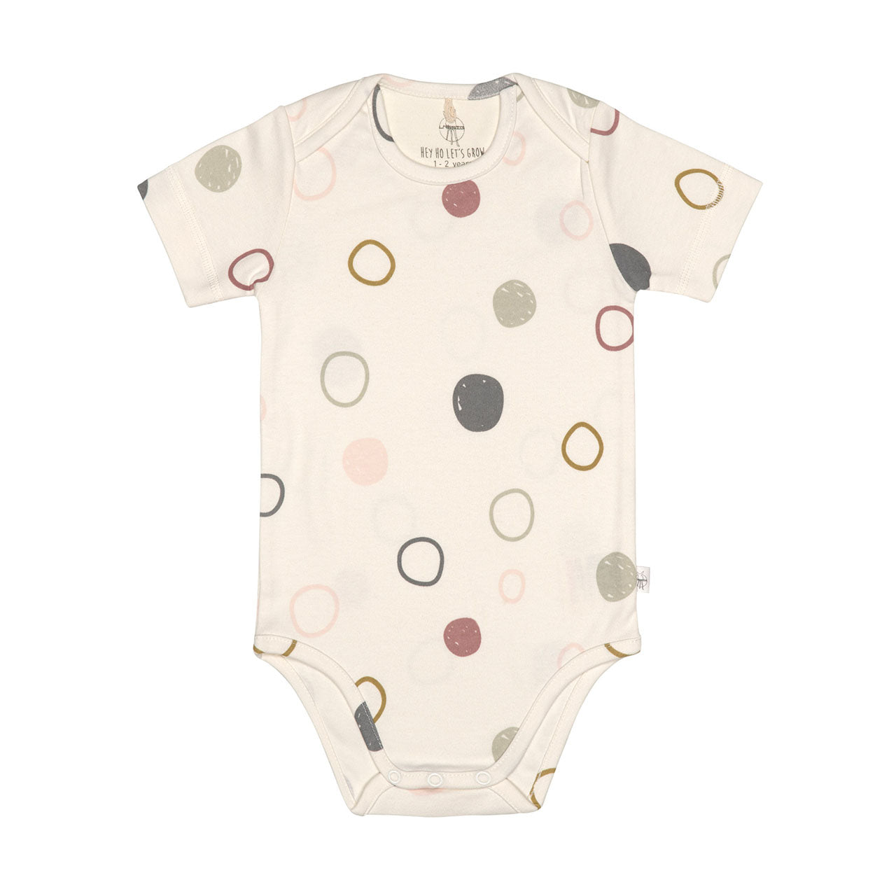 Lässig Cozy Colors Baby Kurzarm-Body aus Bio Baumwolle