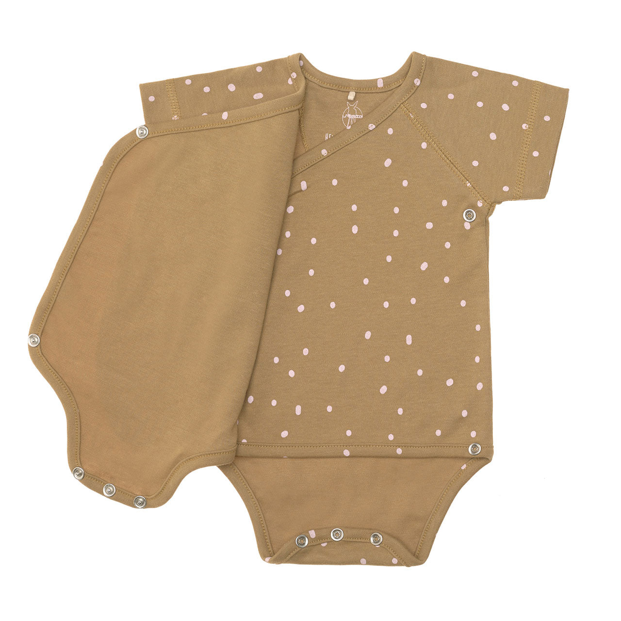Lässig Cozy Colors Baby-Wickelbody Kurzarm aus Bio Baumwolle