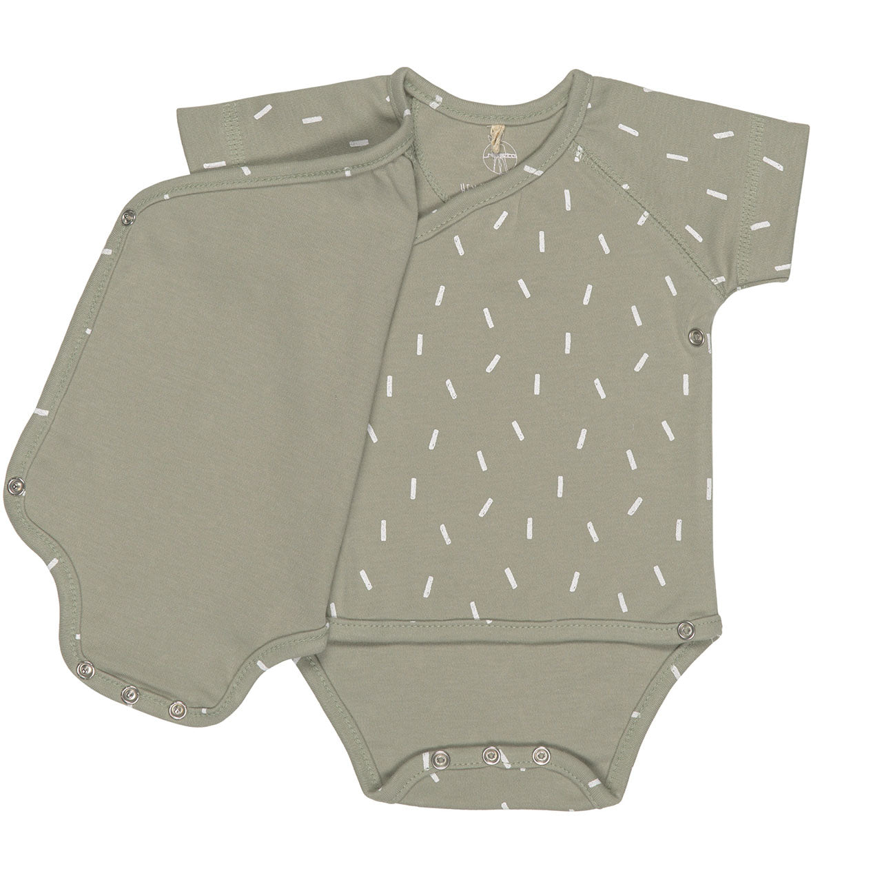 Lässig Cozy Colors Baby-Wickelbody Kurzarm aus Bio Baumwolle