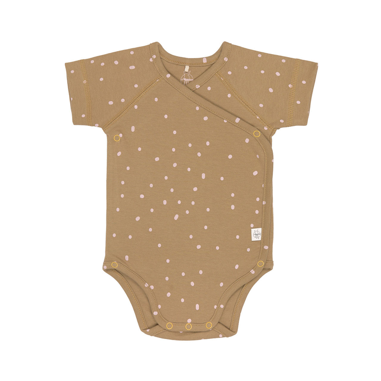Lässig Cozy Colors Baby-Wickelbody Kurzarm aus Bio Baumwolle