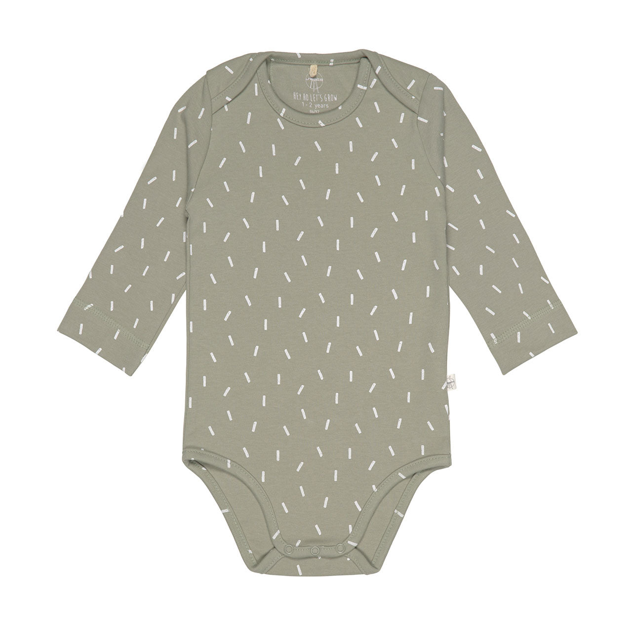 Lässig Cozy Colors Baby Langarm-Body aus Bio Baumwolle