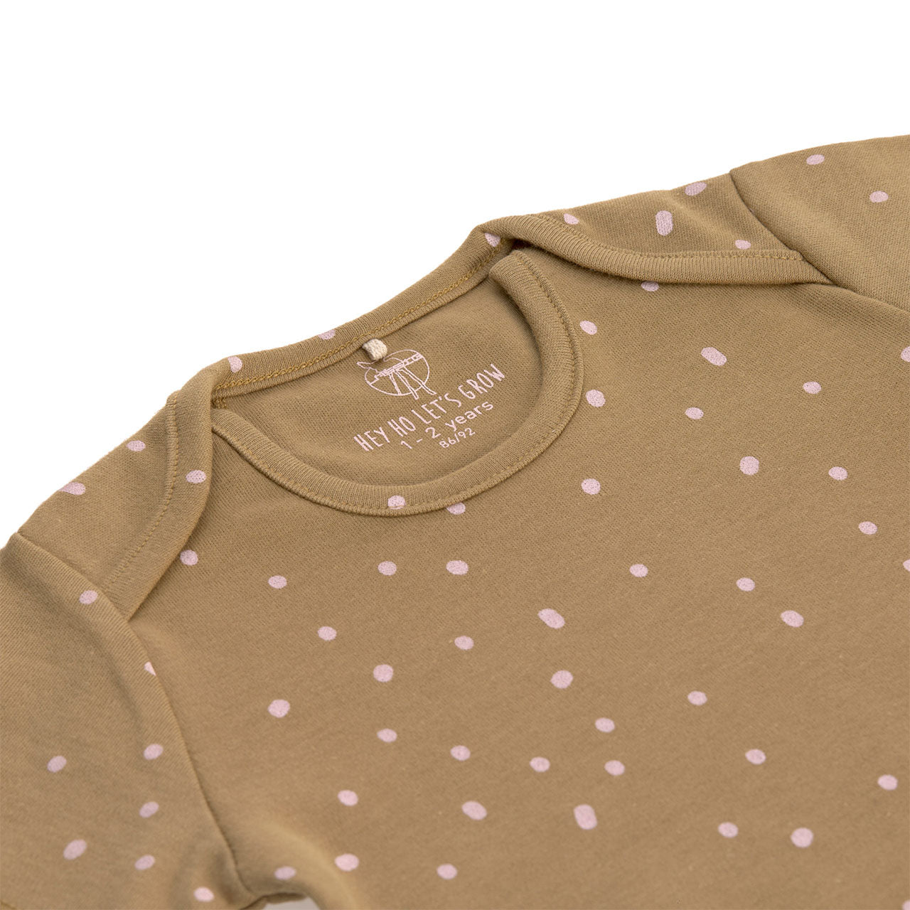 Lässig Cozy Colors Baby Langarm-Body aus Bio Baumwolle