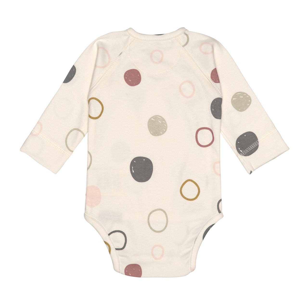 Lässig Cozy Colors Baby-Wickelbody Langarm aus Bio Baumwolle