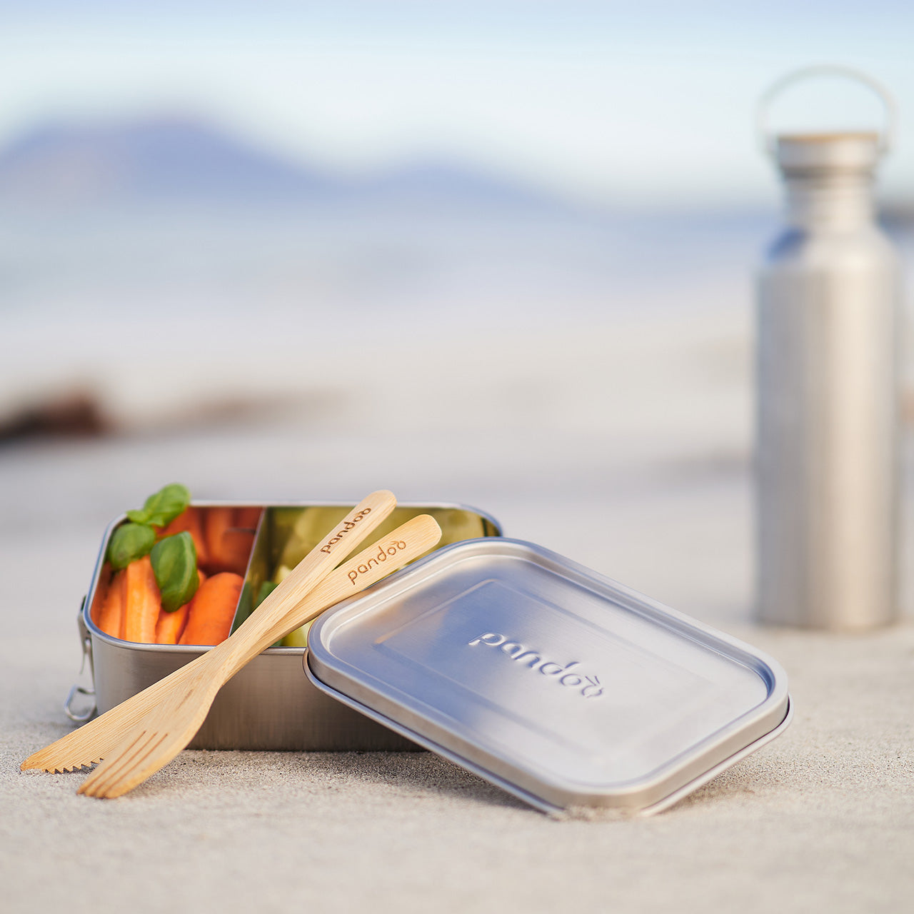 Pandoo Lunchbox aus Edelstahl