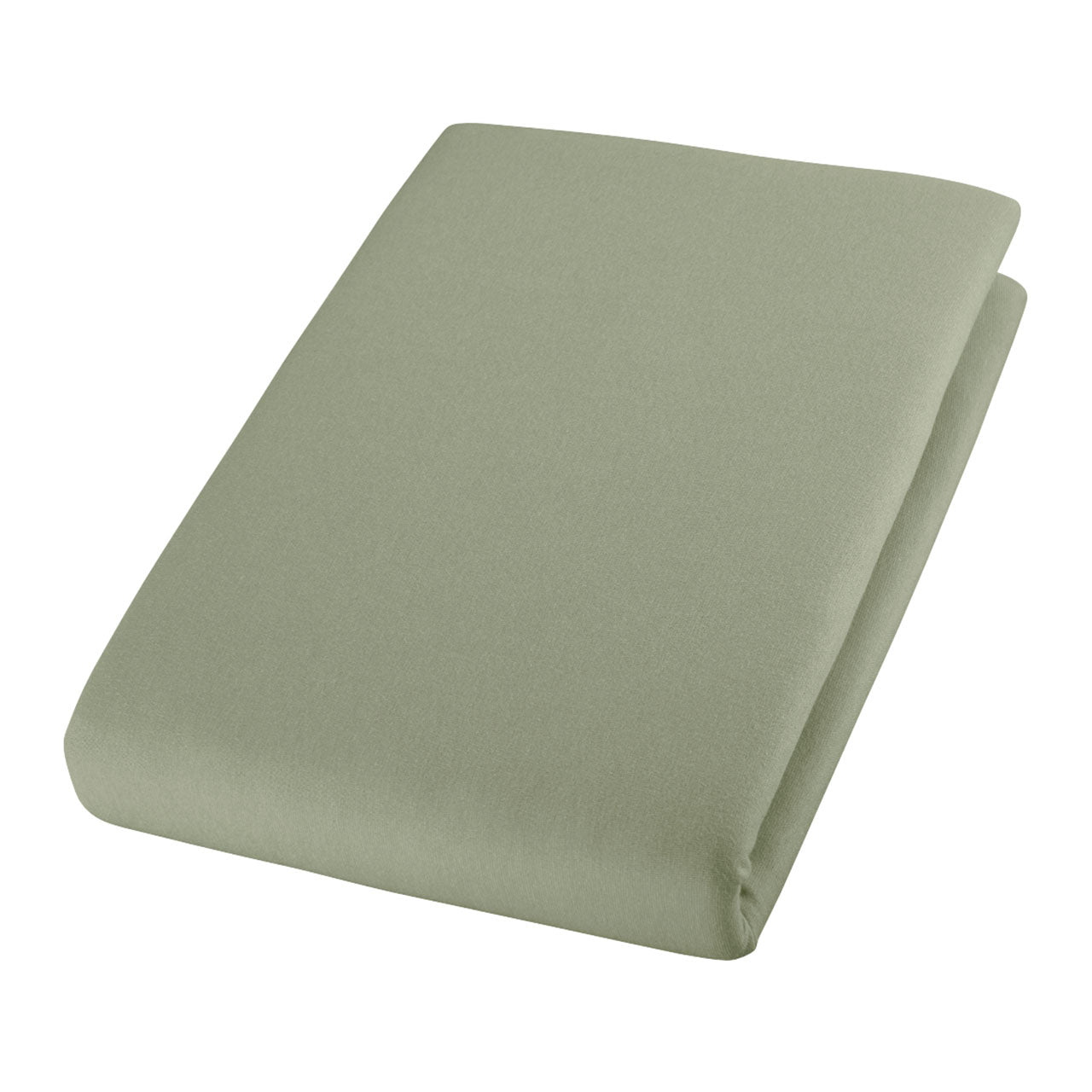 Cotonea Spannbettlaken aus Bio Baumwoll Jersey für hohe Matratzen