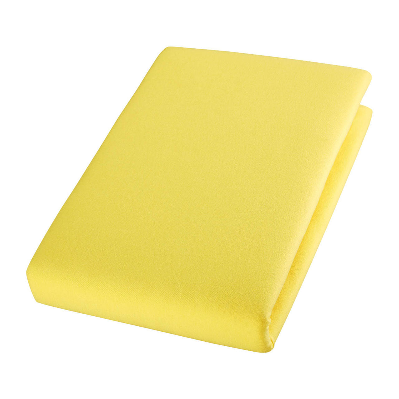 Cotonea Spannbettlaken aus Bio Baumwoll Jersey für hohe Matratzen