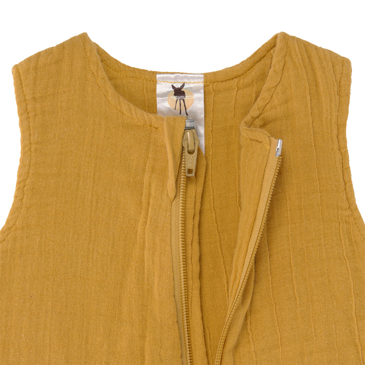 Lässig Cozy Home Baby Sommerschlafsack aus Bio Baumwoll-Musselin