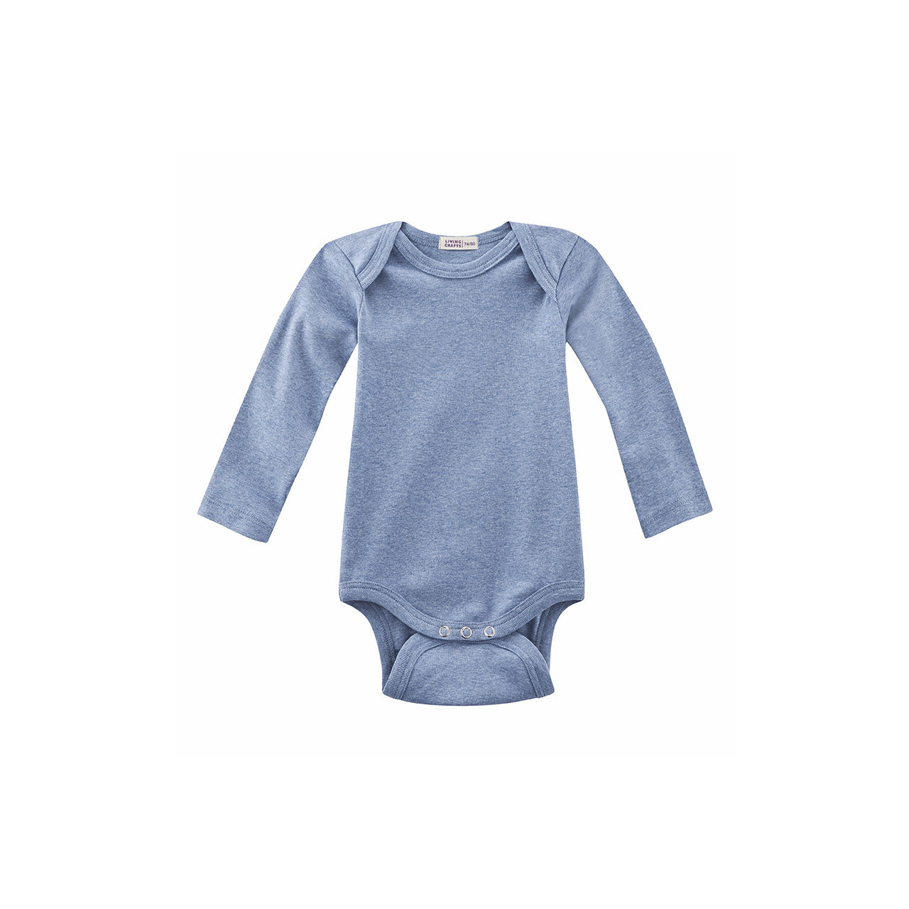 Living Crafts Herby Baby Langarm-Body aus Bio Baumwolle