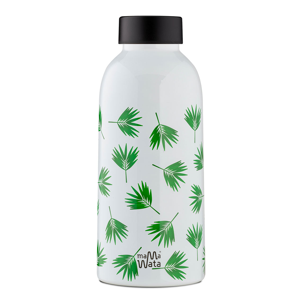 MAMA WATA - isolierte Design-Trinkflasche aus 18/8er Edelstahl, 470ml