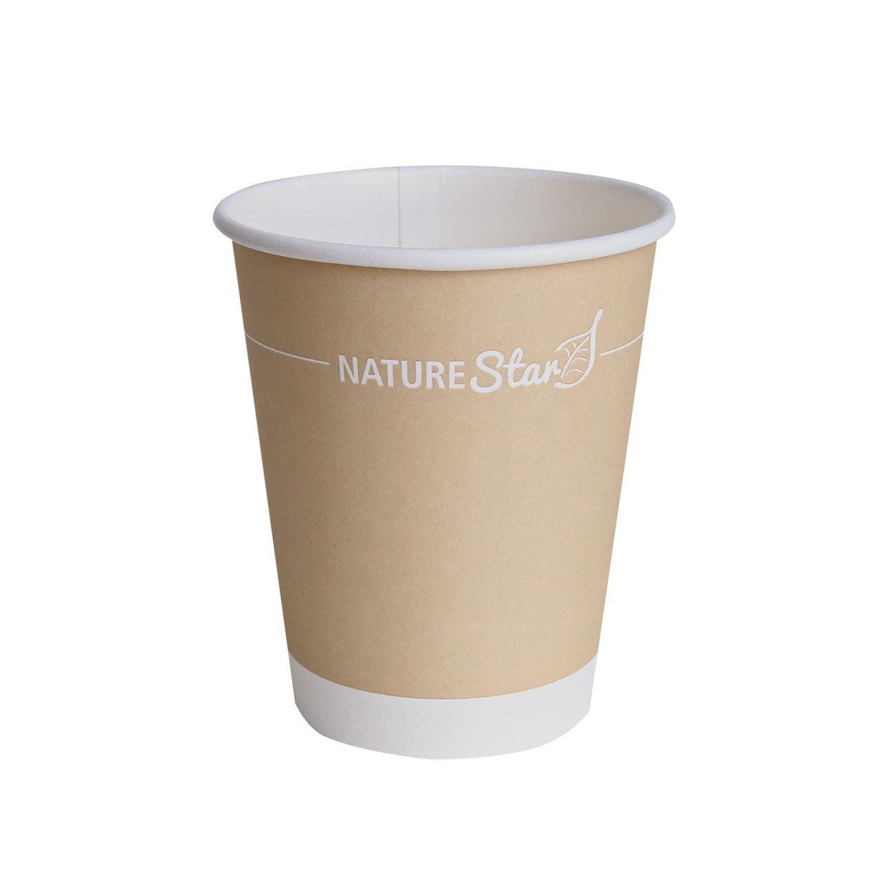 Nature Star Only Paper Einweg Pappbecher 50 Stück