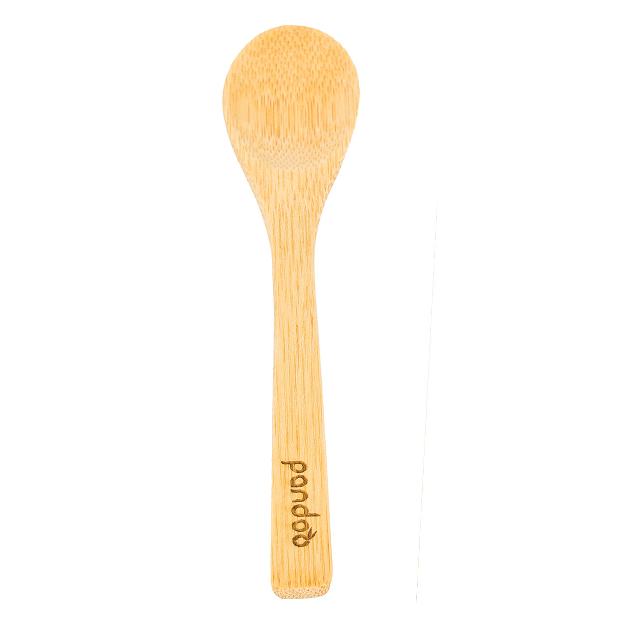 Pandoo Mehrweg Besteck aus Bambus, 5 Stück