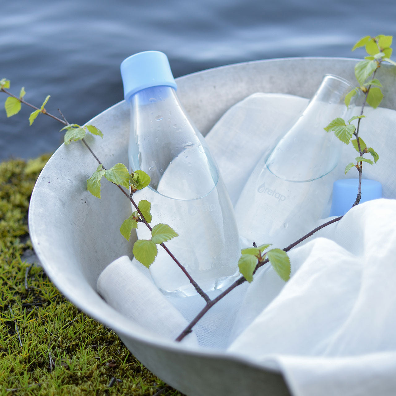 Retap - Trinkflasche aus Glas - 0.8l