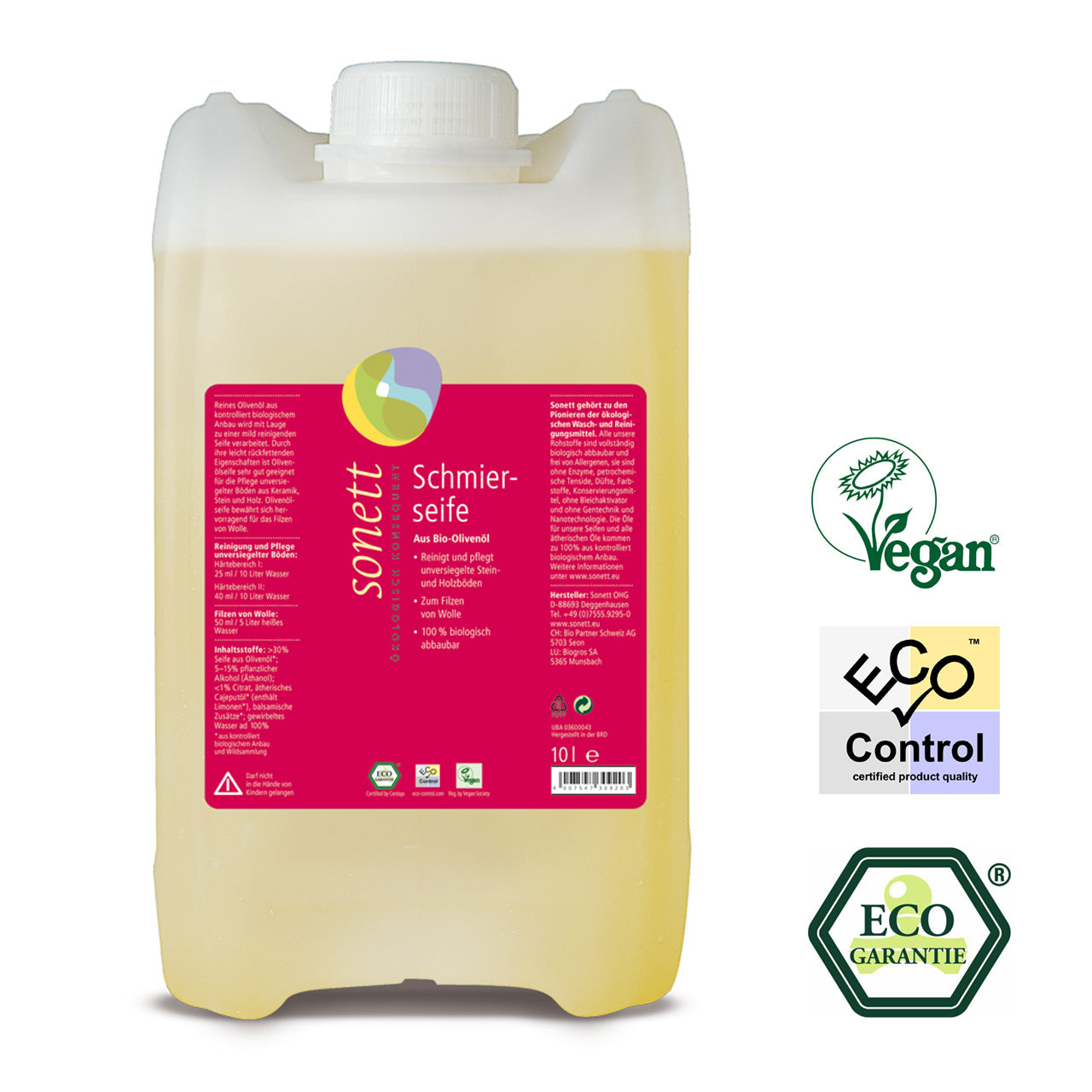 Sonett Schmierseife flüssig