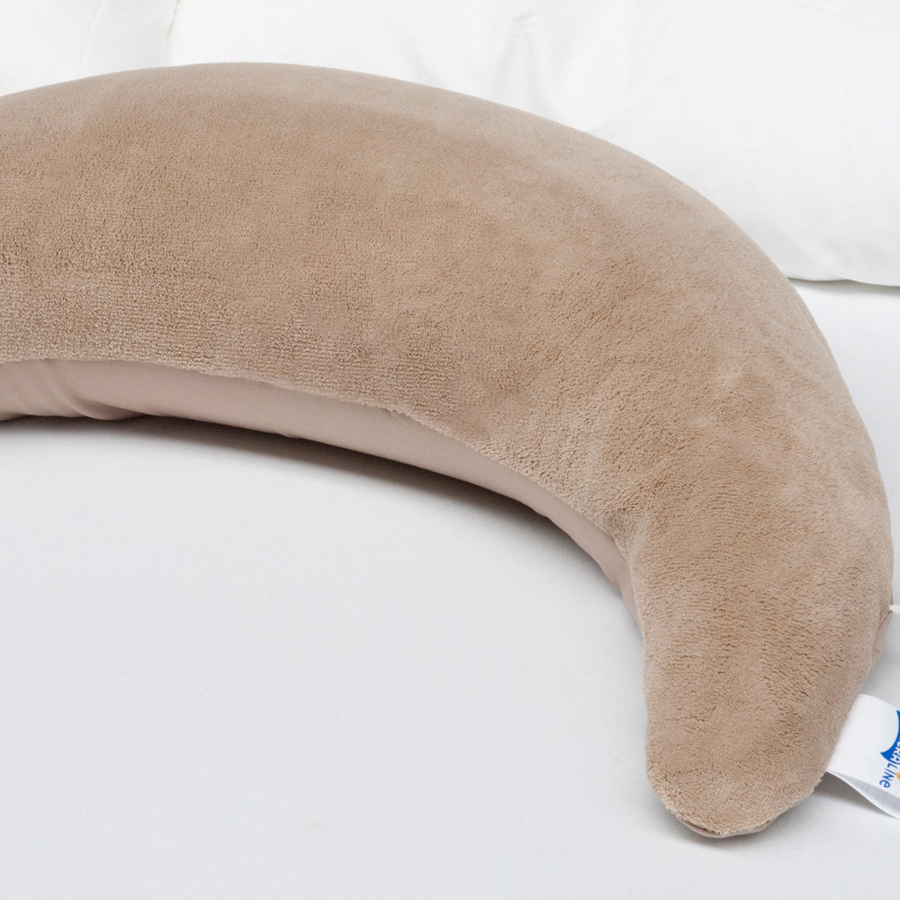 Theraline Plüschmond Stillkissen mit EPS-Mikroperlen Füllung