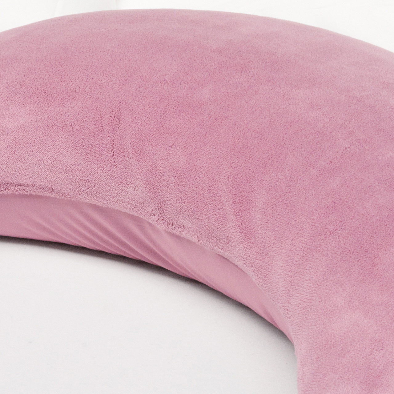 Theraline Plüschmond Stillkissen mit EPS-Mikroperlen Füllung