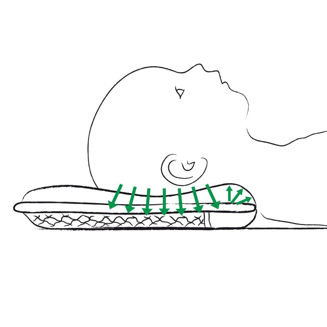 Theraline Babykopfkissen