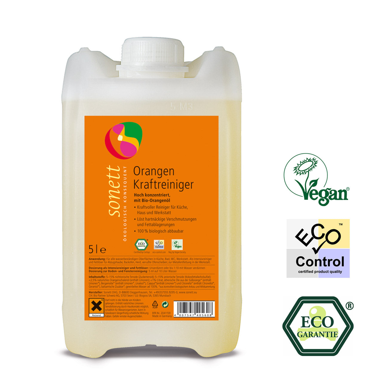 Sonett Orangen-Kraftreiniger