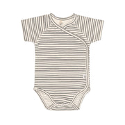 Lässig Cozy Colors Baby-Wickelbody Kurzarm aus Bio Baumwolle